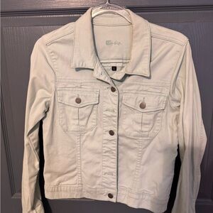 Women's mint green Denim Jacket